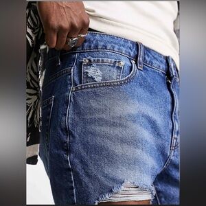 Men’s Asos Cut Off Shorts Like New Sz 32”